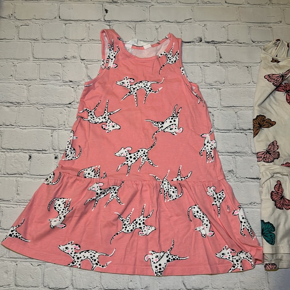 H&M toddler dresses set of 2 size 3/4T - Picture 2 of 7